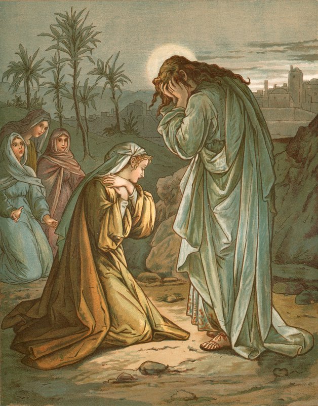 Chrystus w ogrodzie Getsemane autorstwa John Lawson