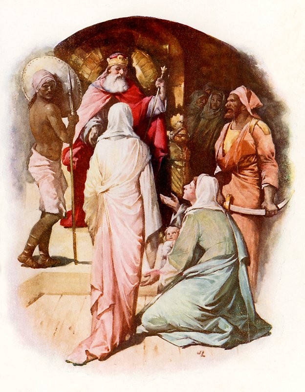 Wyrok Salomona autorstwa John Lawson