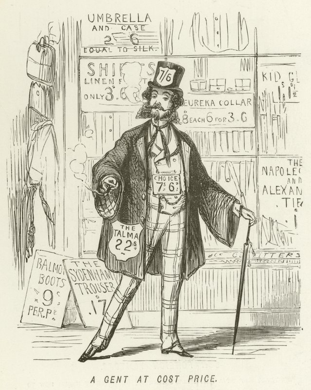 Pan w cenie kosztu autorstwa John Leech