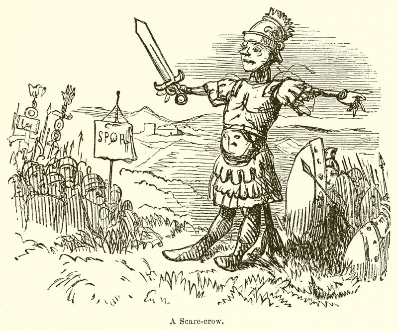 Strach-wrona autorstwa John Leech