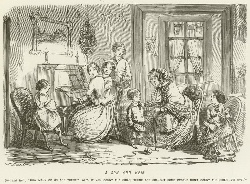 Syn i dziedzic autorstwa John Leech