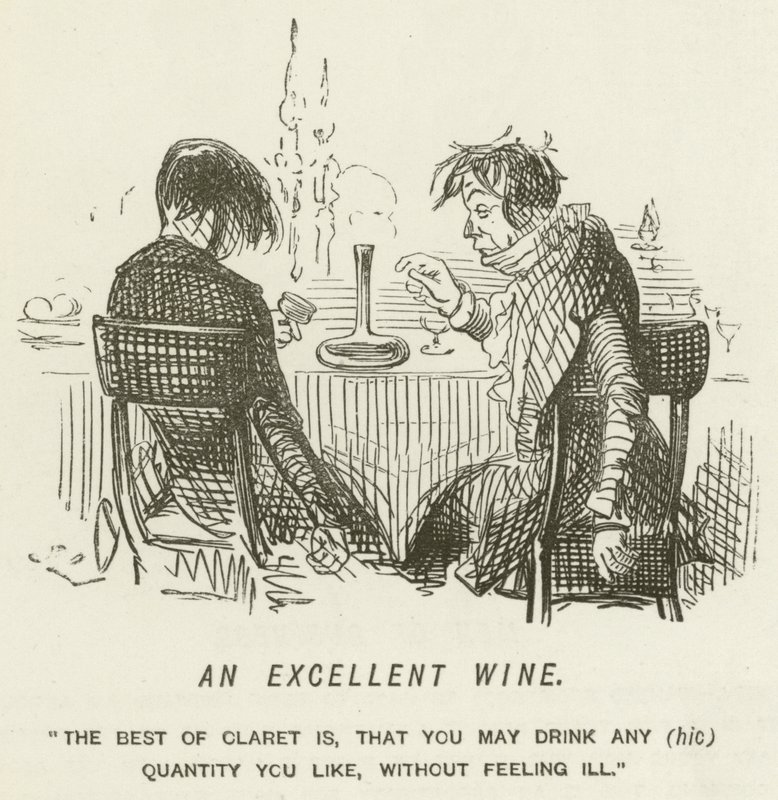 Doskonałe wino autorstwa John Leech