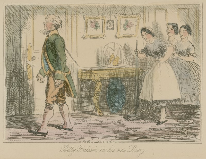 Billy Balsam w nowej liberii autorstwa John Leech