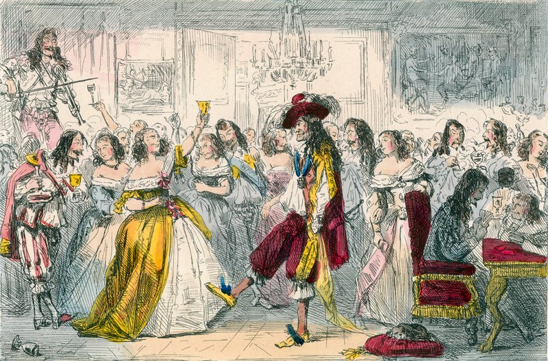 Wieczór, Czas Karola II autorstwa John Leech
