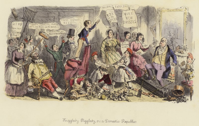 Higgledy-Piggledy, czyli Republika Domowa autorstwa John Leech