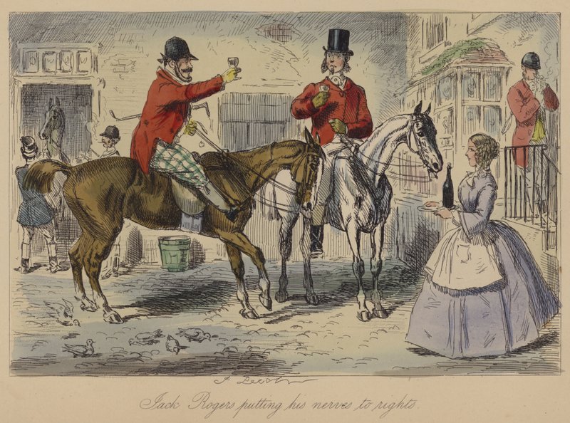 Jack Rogers naprawia nerwy autorstwa John Leech