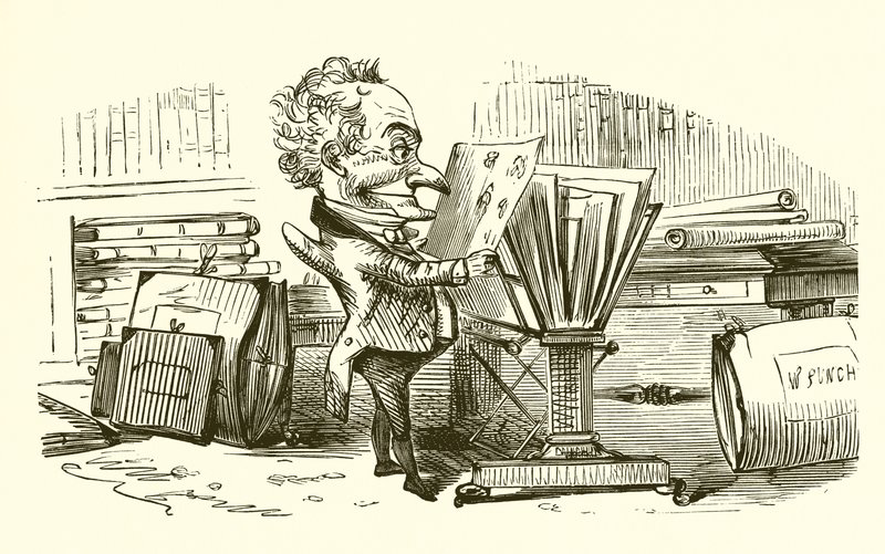Pan Punch autorstwa John Leech
