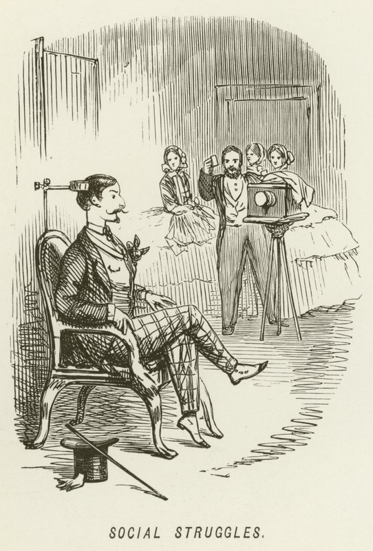 Zmagania społeczne autorstwa John Leech
