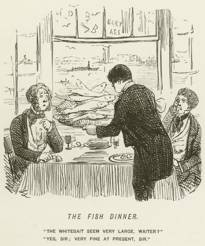 Obiad rybny autorstwa John Leech