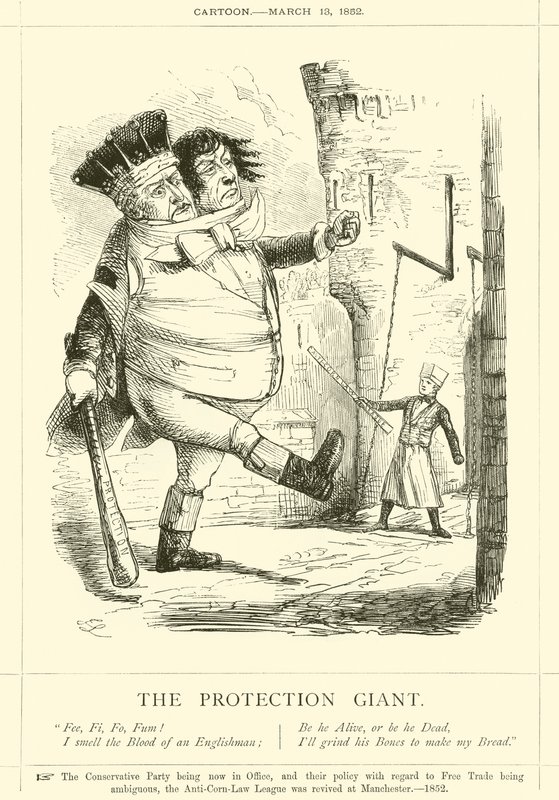 Gigant Ochrony autorstwa John Leech