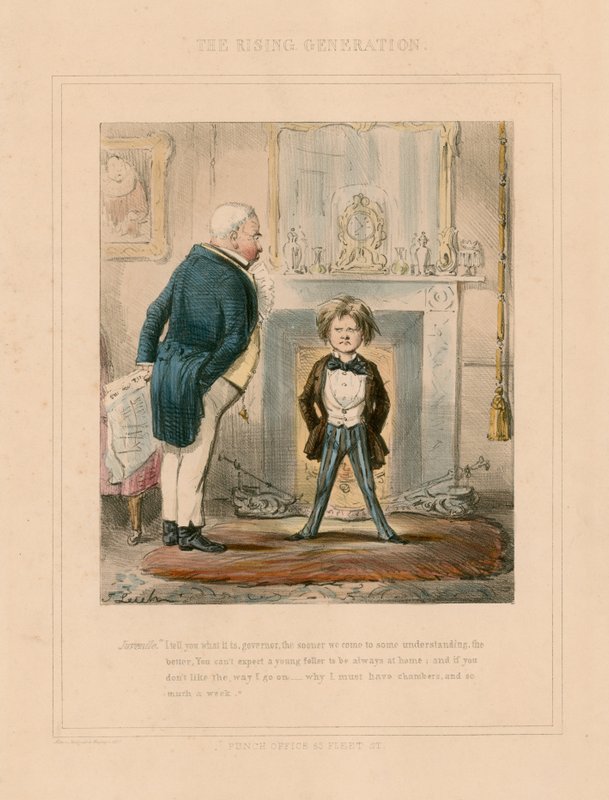 Wschodzące pokolenie autorstwa John Leech