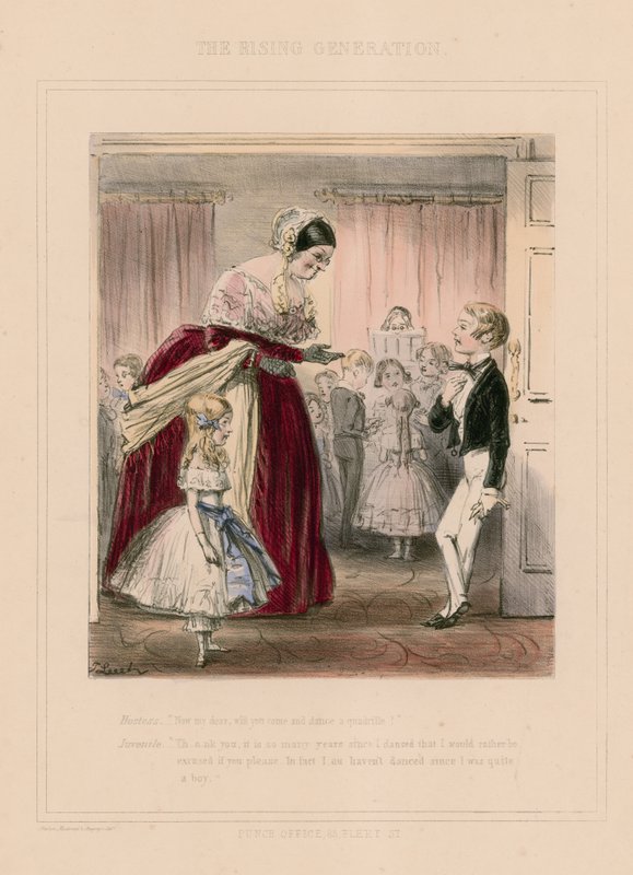 Wschodzące pokolenie autorstwa John Leech