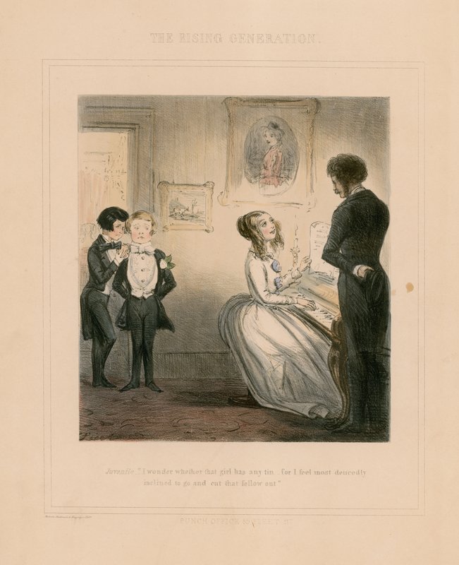 Wschodzące pokolenie autorstwa John Leech