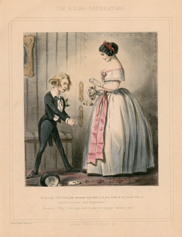 Wschodzące pokolenie autorstwa John Leech