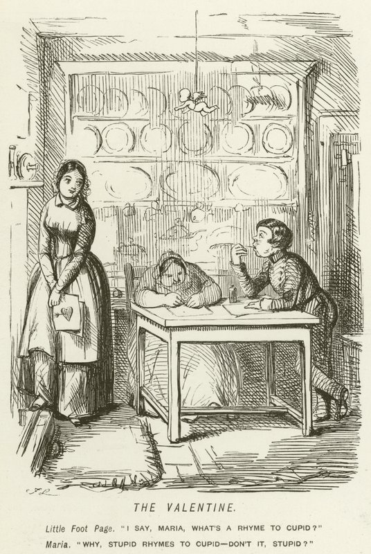 Walentynki autorstwa John Leech