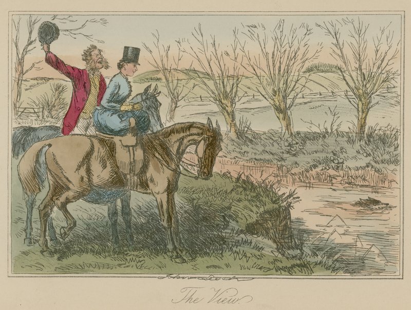Widok autorstwa John Leech