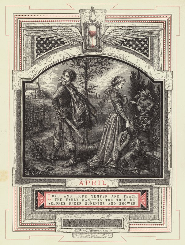 kwiecień autorstwa John Leighton