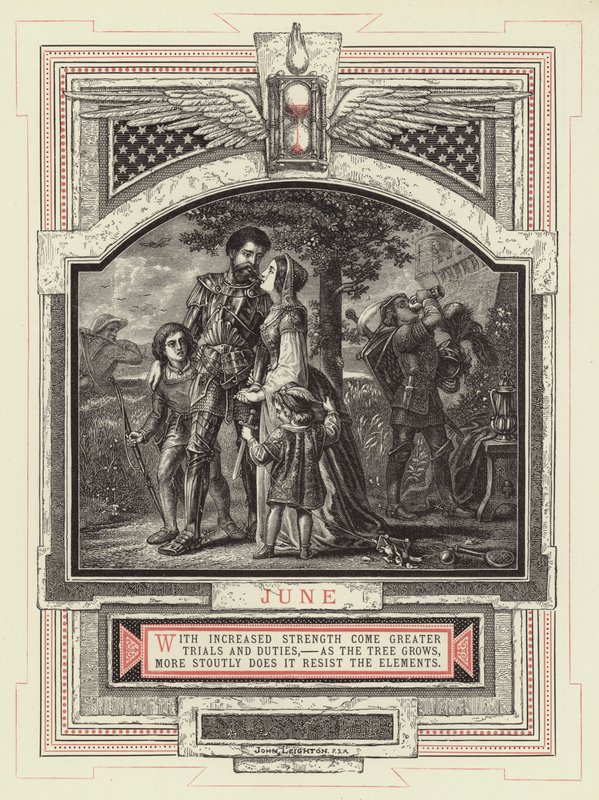 czerwiec autorstwa John Leighton