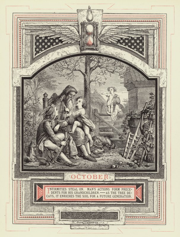 październik autorstwa John Leighton