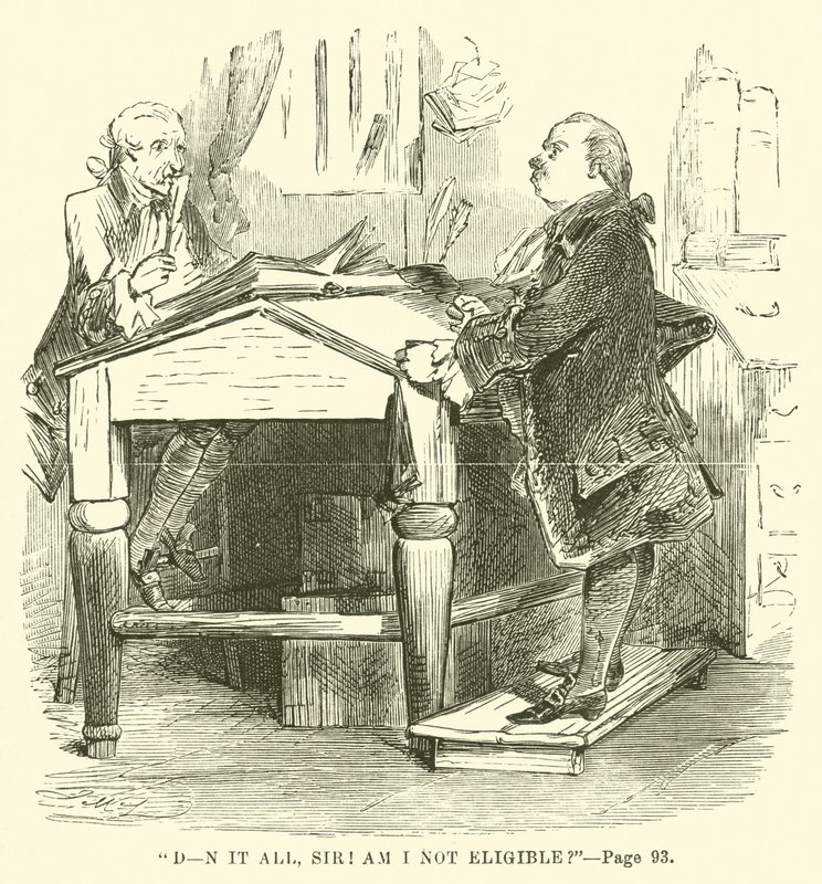 Ilustracja do Opowieści o dwóch miastach autorstwa Charlesa Dickensa autorstwa John McLenan