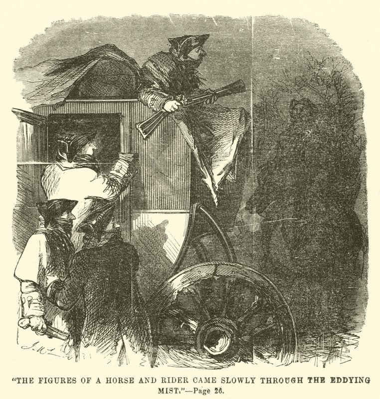 Ilustracja do Opowieści o dwóch miastach autorstwa Charlesa Dickensa autorstwa John McLenan