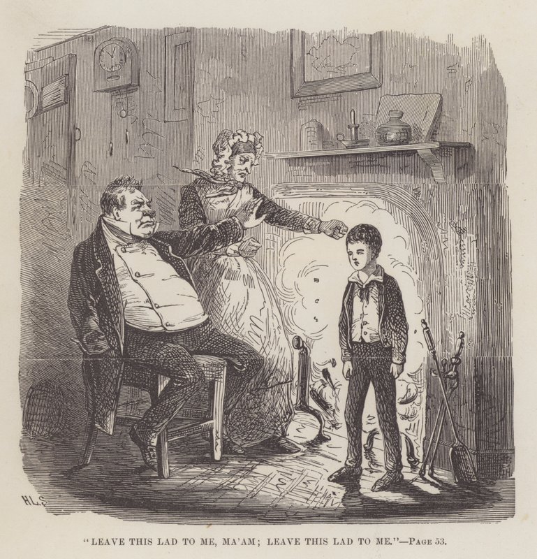 Ilustracja do wielkich oczekiwań autorstwa John McLenan