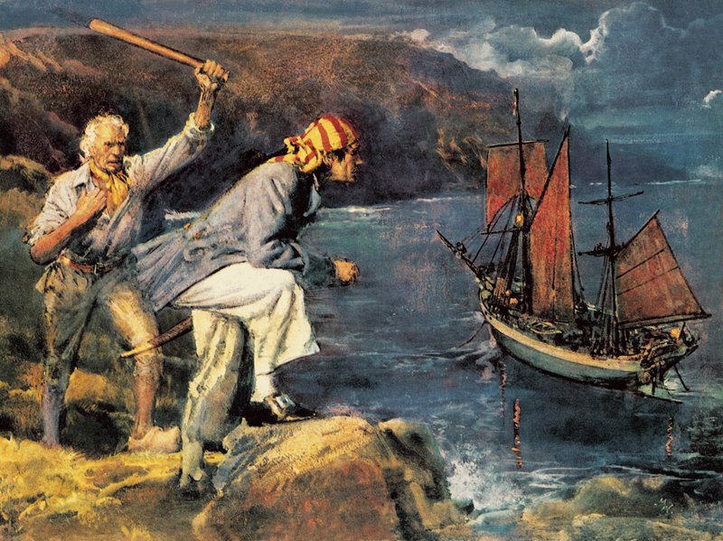 The Rover, na podstawie powieści Josepha Conrada autorstwa John Millar Watt