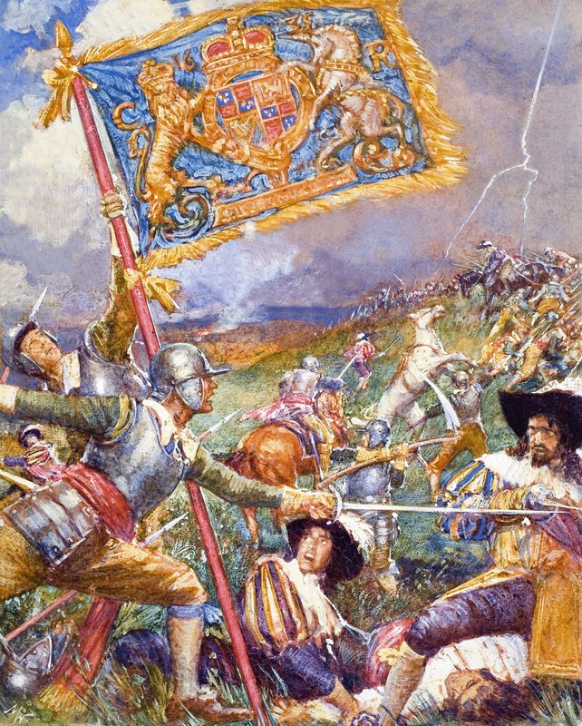Niekoronowany król Anglii autorstwa John Millar Watt