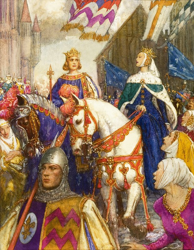 Wspaniała historia Francji: Papież pod aresztowaniem autorstwa John Millar Watt