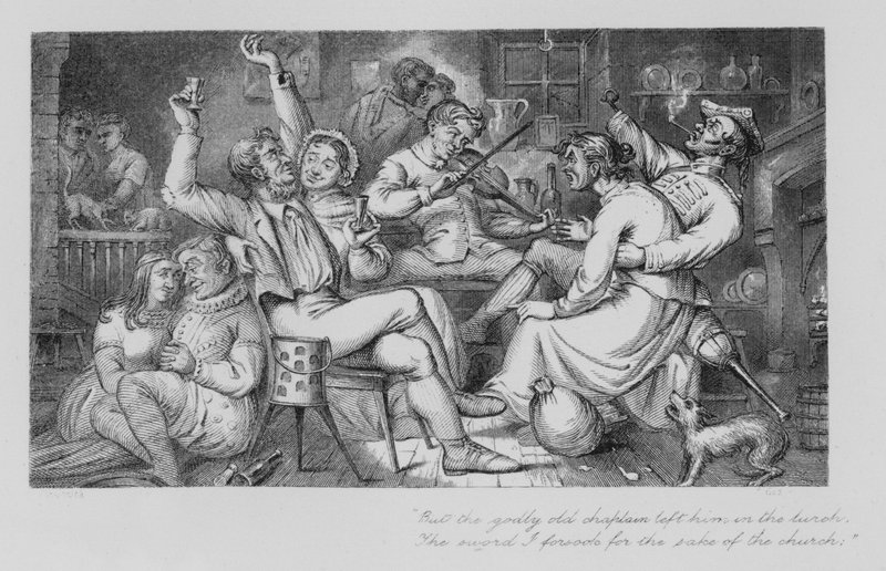 Robert Burns: Jolly Beggars (Grawerowanie) autorstwa John Moyr (attr.to) Smith