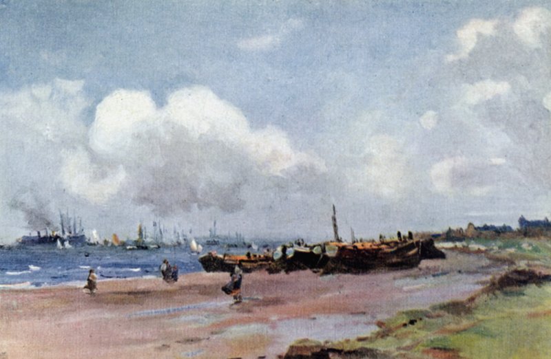 Gravesend (kolor lito) autorstwa John Muirhead