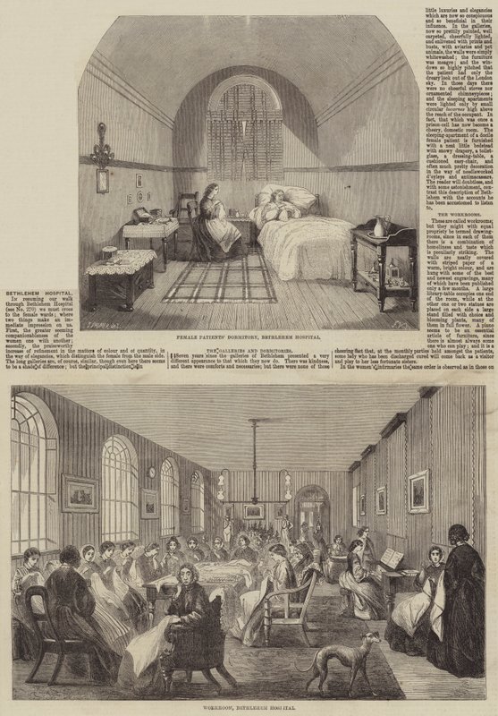 Szpital w Betlejem autorstwa John Palmer