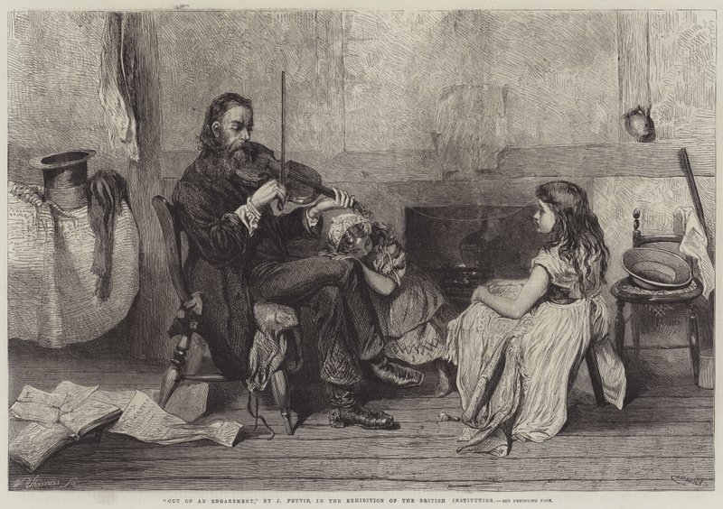 Z zaręczyn autorstwa John Pettie