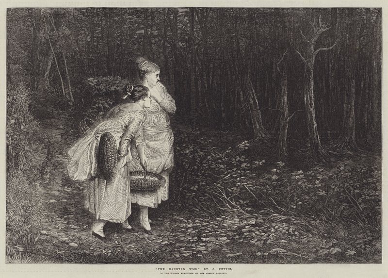 Nawiedzony Las autorstwa John Pettie