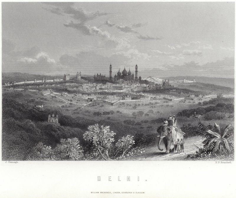 Delhi w Indiach autorstwa John Ramage