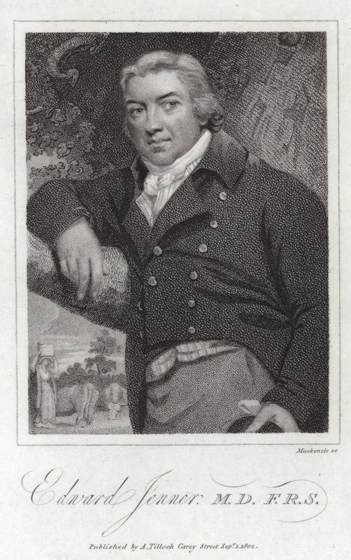Edward Jenner autorstwa John Raphael Smith