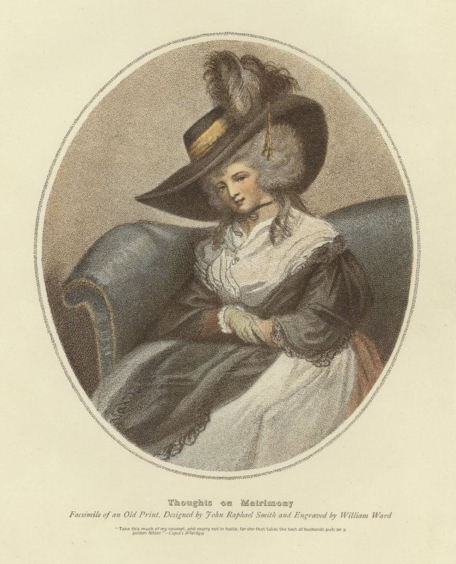 Myśli o małżeństwie autorstwa John Raphael Smith