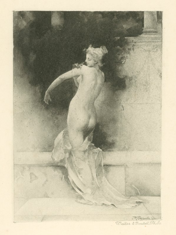 Ilustracja do wierszy Katullusa (fotograwiura) autorstwa John Reinhard Weguelin