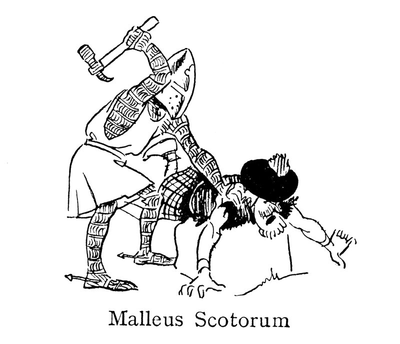 Król Edward I, Młot Szkotów, Malleus Scotorum autorstwa John Reynolds