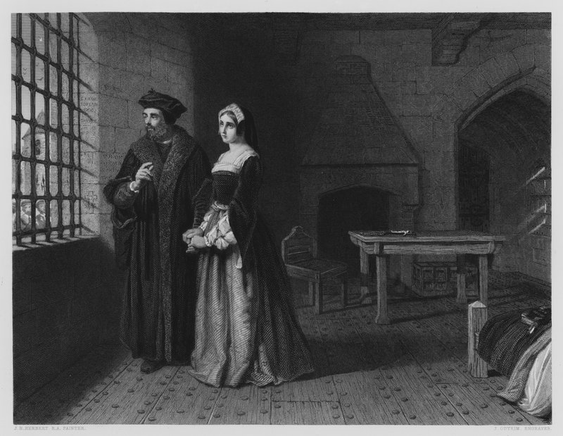 Sir Thomas More, ze zdjęcia w Galerii Vernon (grafika) autorstwa John Rogers (after) Herbert
