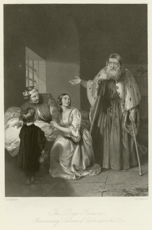 Dwa Foscari autorstwa John Rogers Herbert