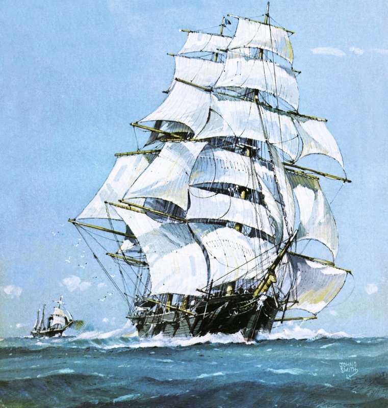 Cutty Sark autorstwa John S. Smith