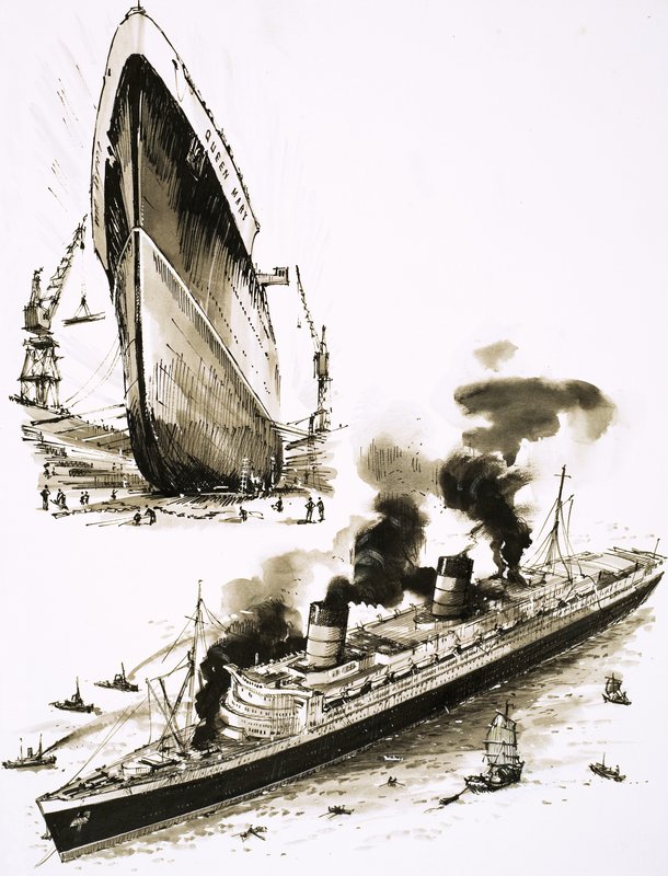 Wielkie parowce: Królowe Oceanu autorstwa John S. Smith