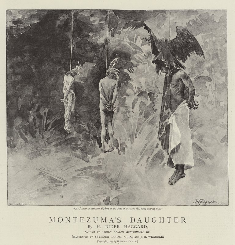 Córka Montezumy autorstwa John Seymour Lucas
