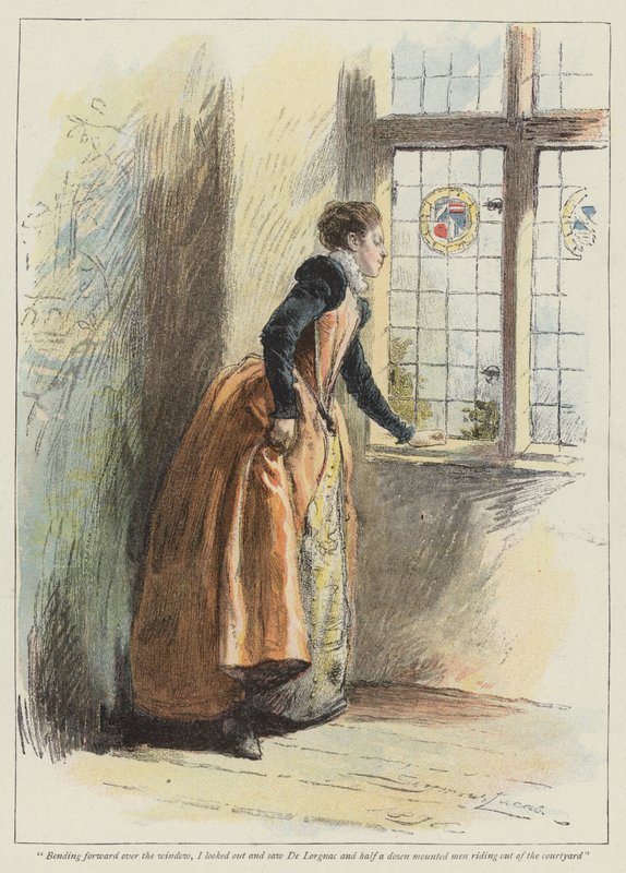 Serce Denise (chromolitho) autorstwa John Seymour Lucas