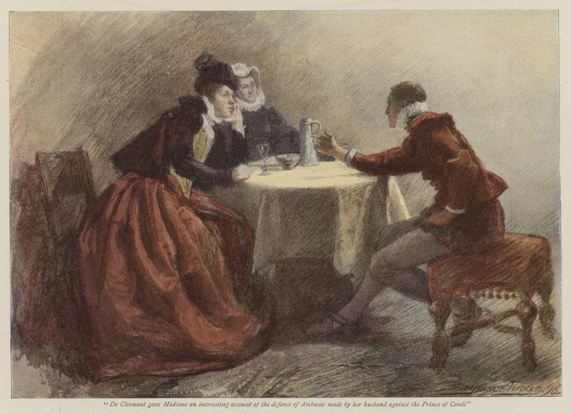 Serce Denise (chromolitho) autorstwa John Seymour Lucas