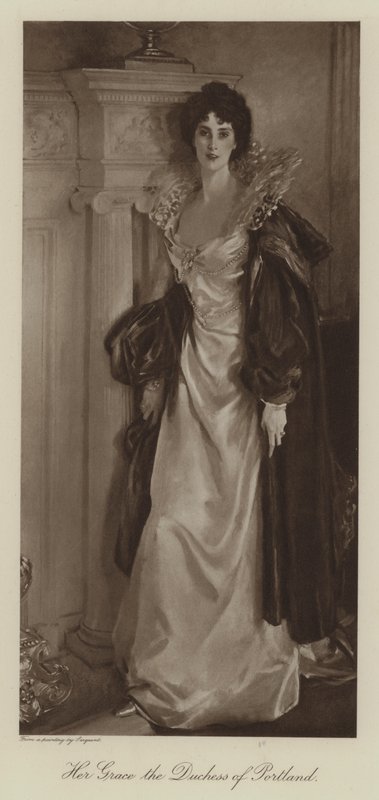 Jej łaska księżna Portland (lito) autorstwa John Singer (after) Sargent