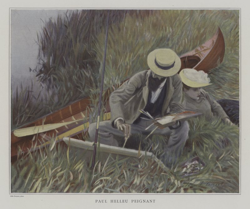 Paul Helleu Malarstwo (Paul Helleu Malarstwo) autorstwa John Singer after Sargent