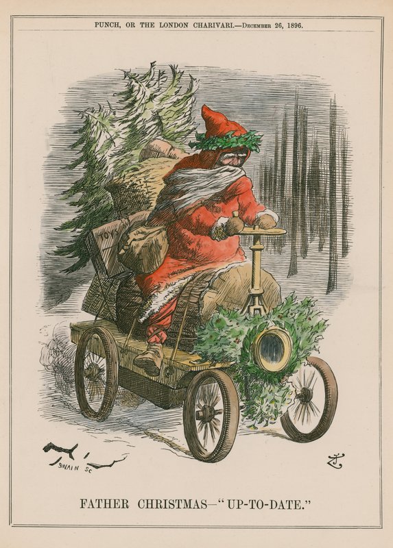 Święty Mikołaj – „Aktualne” autorstwa John Tenniel
