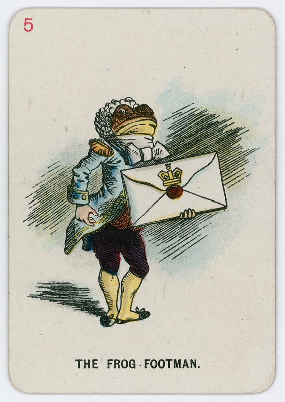 Żaba-Piechacz autorstwa John Tenniel
